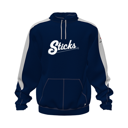 [CUS-DFW-HOOD-FLC-LSL-NVY-YXS-LOGO1] Hoodie (Youth XS, Navy, Logo 1)