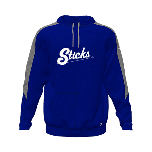 [CUS-DFW-HOOD-FLC-LSL-RYL-YXS-LOGO1] Hoodie (Youth XS, Royal, Logo 1)