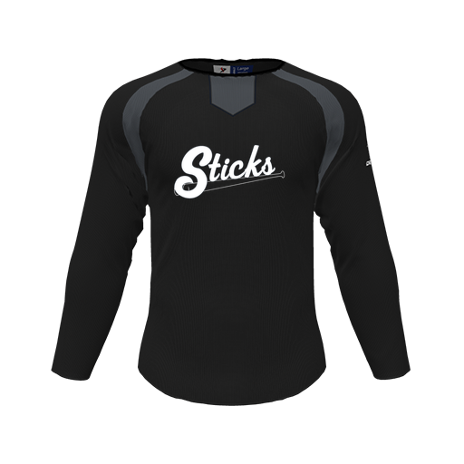 [CUS-DFW-PULL-FLC-CNK-LSL-BLK-YS-LOGO1] Pullover (Youth S, Black, Logo 1)