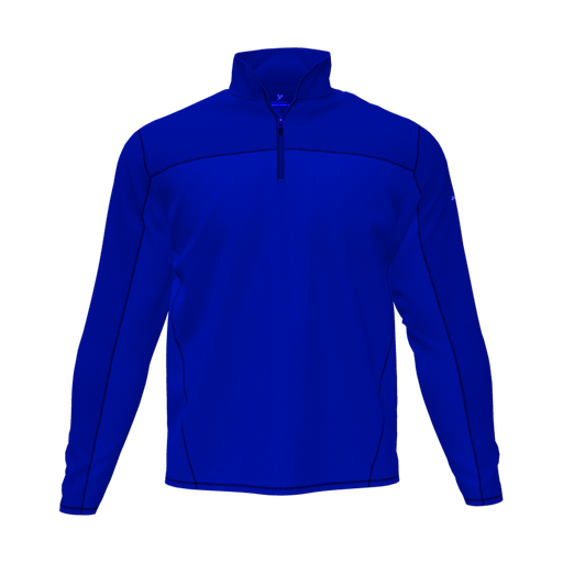 [DFW-QTRZ-PER-LSL-RYL-AS] Quarter Zip Pullover (Adult S, Royal, None)