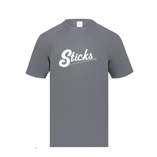 [2790.059.S-LOGO1] Men's Smooth Sport T-Shirt (Adult S, Gray)