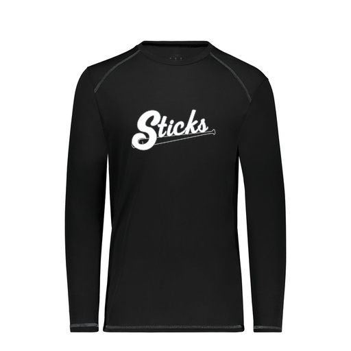 [6846.080.S-LOGO1] Youth SoftTouch Long Sleeve (Youth S, Black)