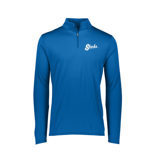 [FTLQFLRY-FAXS-LOGO1] Ladies Flex-Lite 1/4 Zip Shirt (Female Adult XS, Royal)