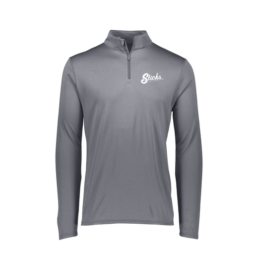 [FTLQFLGY-FAXS-LOGO1] Decker Women's Flex-Lite 1/4 Zip Shirt (Female Adult XS, Gray)