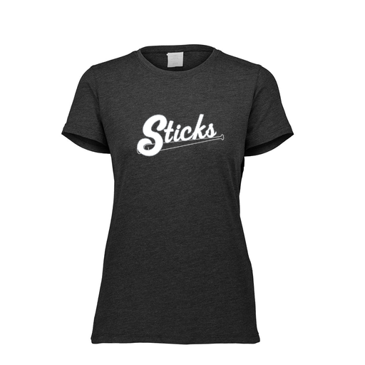 [FTSCUBBK-FAXS-LOGO1] Decker Women's Tri-Blend T-Shirt - Short Sleeve (Female Adult XS, Black, Logo 1)