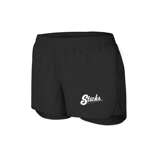 [2430.080.XS-LOGO1] Women's Performance Shorts (Female Adult XS, Black)