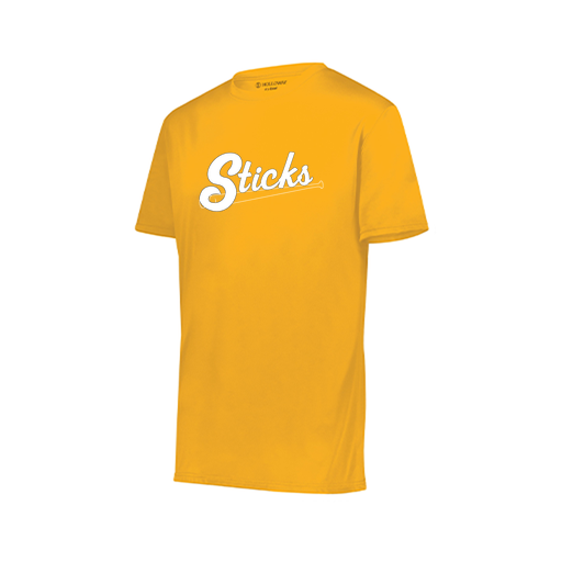 [222818.025.S-LOGO1] Men's Movement Dri Fit Shirt (Adult S, Athletic Gold)