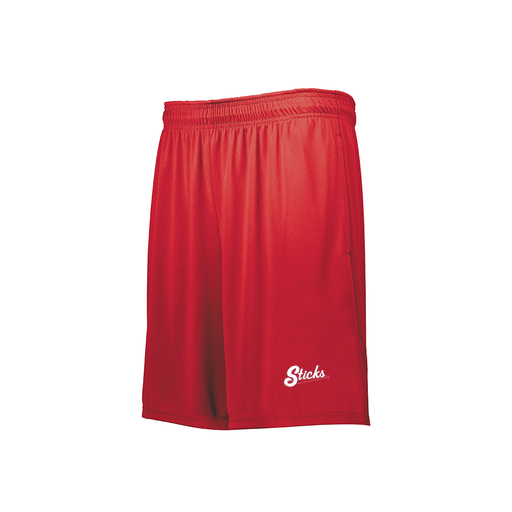 [229511.083.XS-LOGO1] Decker Men's Swift Short (Adult XS, Red)