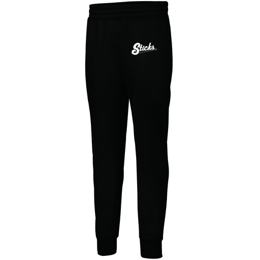 [5566.080.XS-LOGO1] Men's PERFORMANCE FLEECE JOGGER (Adult XS, Black)