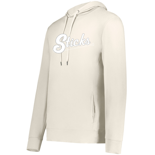 [222598.907.S-LOGO1] Men's Ventura Thin Knit Hoodie (Adult S, White)