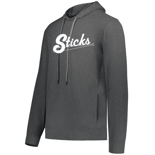 [222598.013.S-LOGO1] Men's Ventura Thin Knit Hoodie (Adult S, Gray)