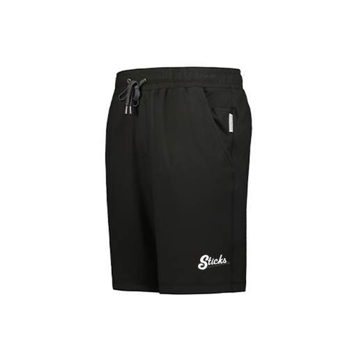 [223504.080.XS-LOGO1] Men's Ventura Soft Knit Shorts (Adult XS, Black)