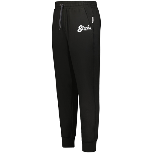 [222599.080.XS-LOGO1] Men's Ventura Soft Knit Joggers (Adult XS, Black)