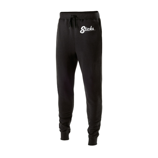 [229648.080.S-LOGO1] Youth 60/40 Fleece Jogger (Youth S, Black)