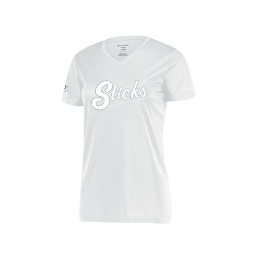 [222820.005.S-LOGO1] Ladies Movement Dri Fit Shirt (Female Adult S, White)