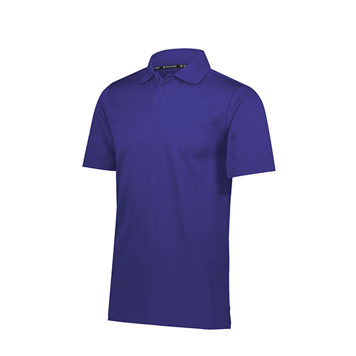 Men's Prism Polo (Adult S, Purple)